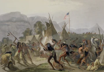Fort Mackenzie, 28. August 1833, Platte 42 aus Band 2 von 